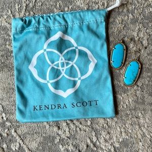 Turquoise Kendra Scott Earrings